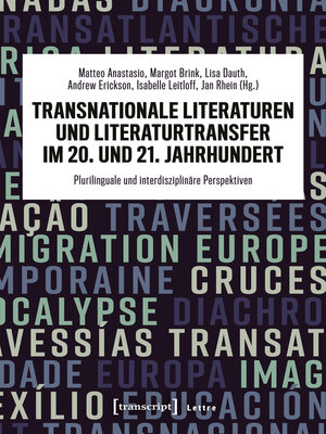 cover image of Transnationale Literaturen und Literaturtransfer im 20. und 21. Jahrhundert
